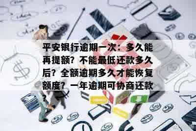 平安银行逾期一次，需要多久才能再提额：影响与恢复时间探讨