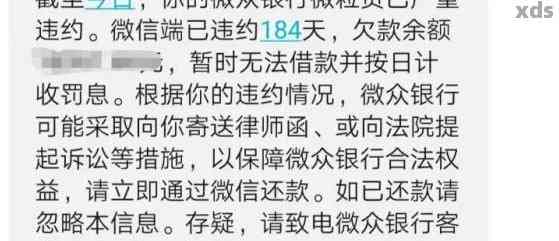 微粒贷还款逾期2天：原因、后果与解决办法一网打尽！