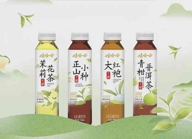 娃哈哈大红袍普洱茶：无糖茶饮料的新选择