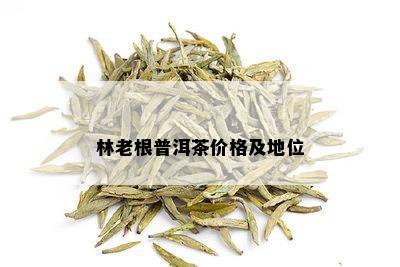 林老根在普洱茶中的独特地位及其对普洱茶文化的影响