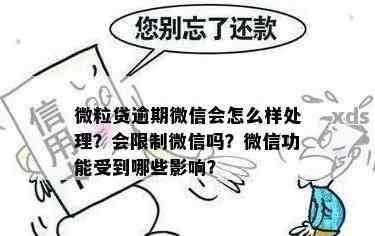 微粒贷逾期未还款，微信账户是否会受到影响？如何避免冻结？