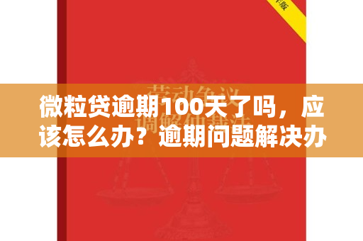 微粒贷逾期100多天：原因、解决方案和影响全解析，帮助您妥善处理逾期问题