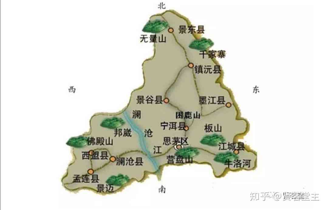 普洱茶主要产区综合介绍：云南、四川、广西、湖南四大产区的特色及工艺。