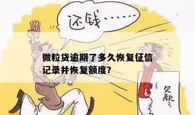 微粒贷逾期停了多久恢复记录：严重性及恢复时间全解析