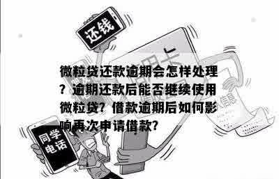 微粒贷逾期提前止还款：如何处理和再次借款问题