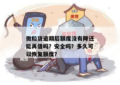 微粒贷逾期额度停用后多久恢复？安全吗？