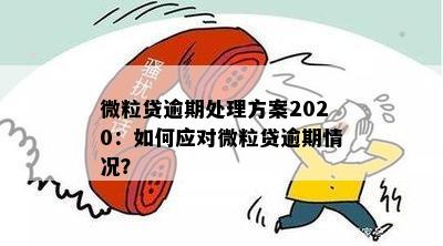 微粒贷逾期应对策略：详细处理步骤与建议