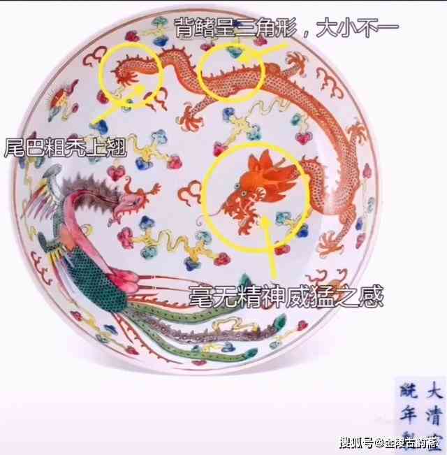 清代瓷器四爪龙五爪龙与皇权：探究古代艺术与政治权力的交织