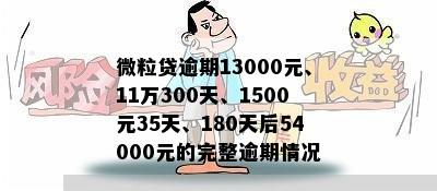 微粒贷逾期一天罚息翻倍：500元惊人增长引发关注