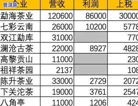 奢益普洱茶价格查询表最新