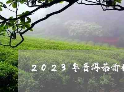 2023年普洱茶叶价格走势分析及最新市场行情查询