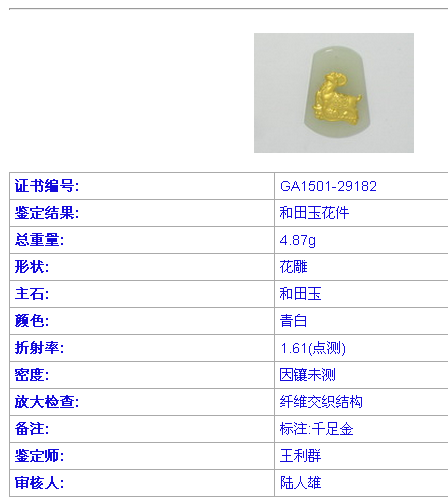 和田玉标注足金：真假鉴别与市场行情