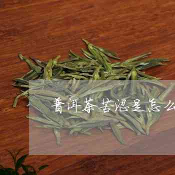 青普洱茶加什么不苦涩呢