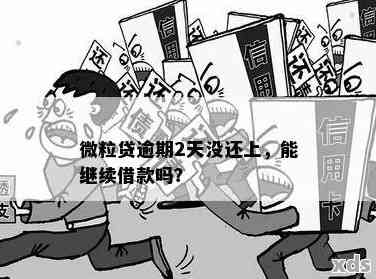 微粒贷逾期二次无法再借款，如何解决？