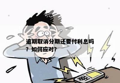 贷款逾期后，银行是否有权取消分期付款？如何应对此类情况？