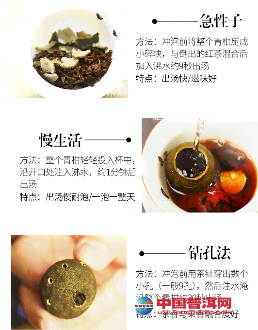 小金柑普洱茶的泡法大全