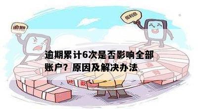 六个账户逾期一次怎么处理：解决方案