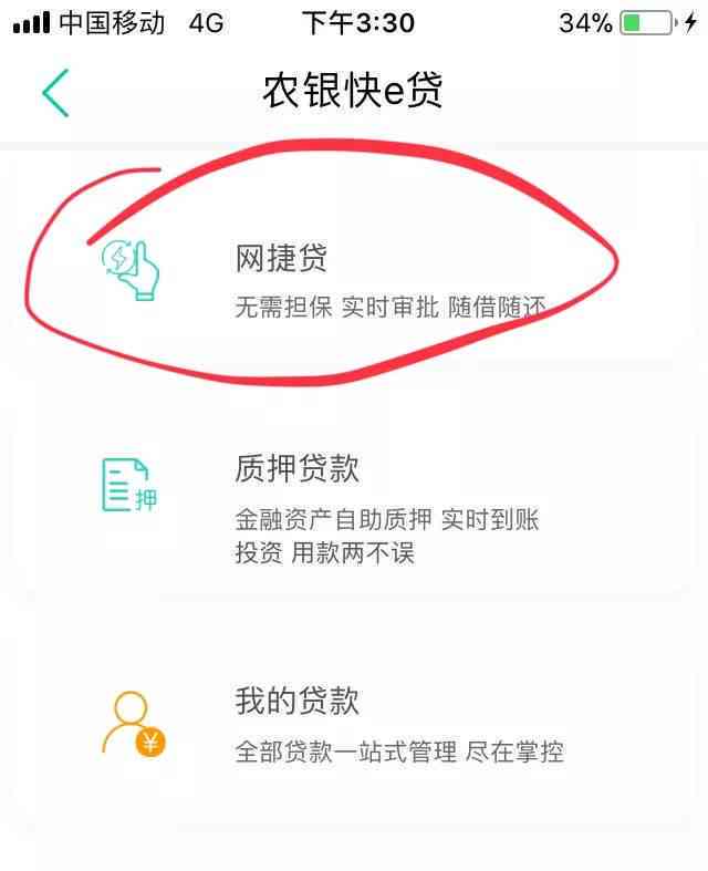 农行网捷贷还完不审批