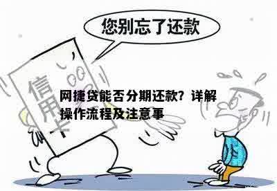 '网捷贷到期后可以分期还款吗？怎么操作？'