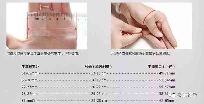 71mm掌宽手镯尺寸选择指南，如何测量合适大小的手镯？