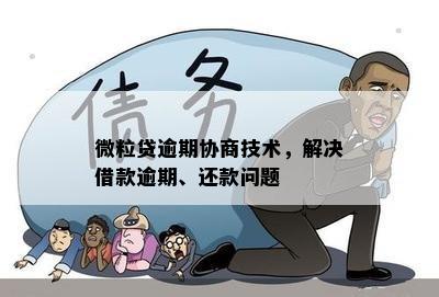 微粒贷逾期后的解决策略：自我协商与政策解读