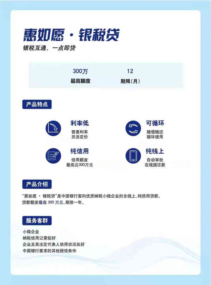 中银e贷创新经营融资方案助力企业发展