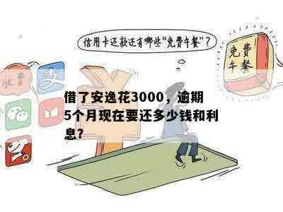 安逸花逾期2000一个月利息多少钱啊怎么算：欠6000逾期一年利息2000多。