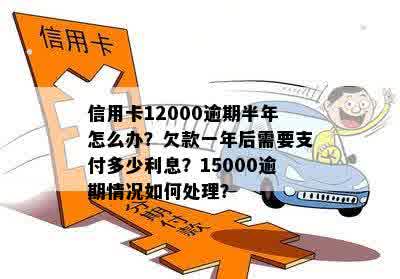 信用卡逾期一年的费用清算：12000元的逾期利息和罚款全解析