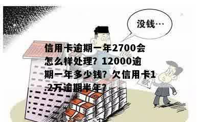 信用卡逾期一年的费用清算：12000元的逾期利息和罚款全解析