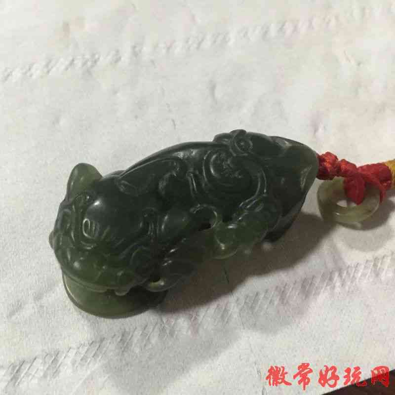 和田碧玉貔貅寓意与好处——价格揭秘