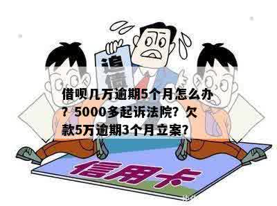 逾期两个月被五指山法院起诉了，是真的吗？逾期5天会不会上？