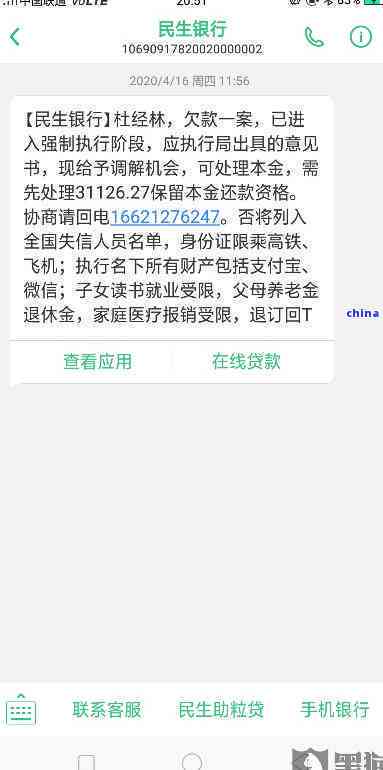 民生银行网乐贷逾期问题解决方法与法院执行全过程详解