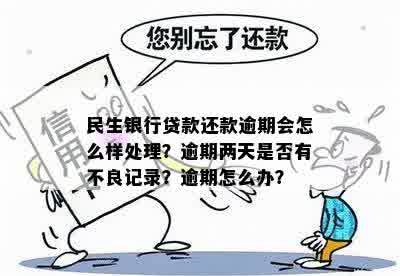 民生银行贷款逾期两天：是否会影响您的信用记录及信用卡还款？