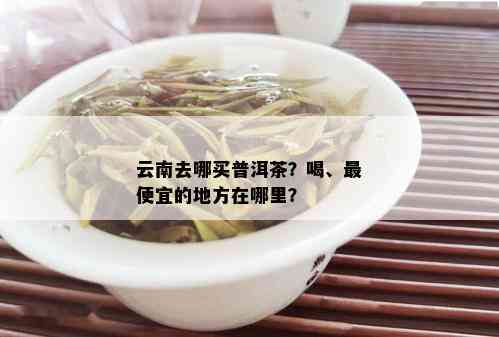 昆明哪里的普洱茶好喝又便宜？正宗且出名的有哪些？