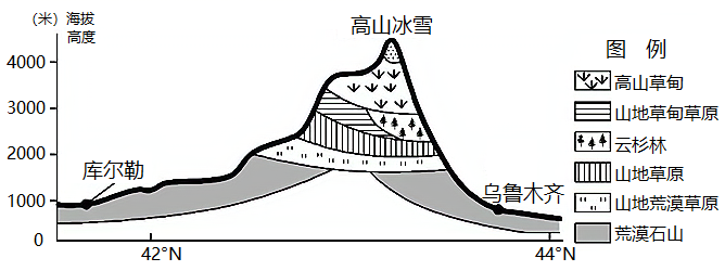 山南北坡植被差别：探讨原因与差异