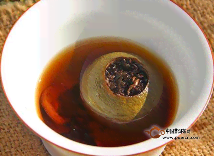 青柑王普洱茶作用与功效