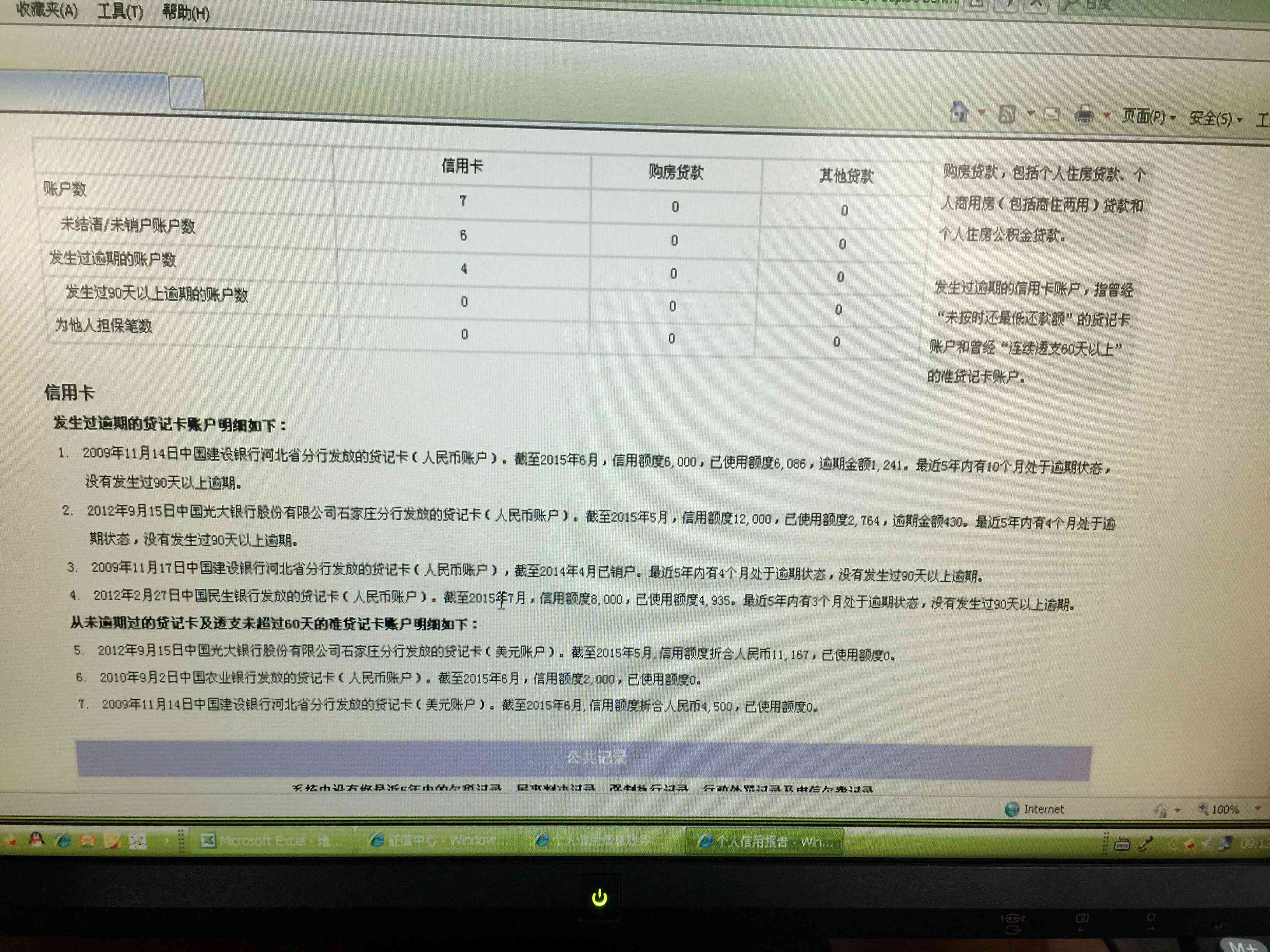 信用卡使用无逾期记录是否会影响个人报告？