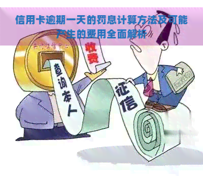 信用卡逾期一天的罚款及相关费用分析