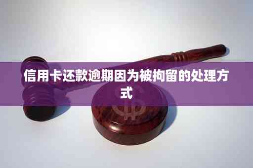 被限制人身自由期间信用卡逾期怎么办