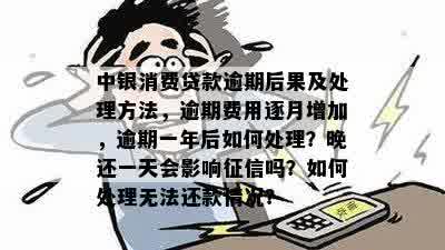 '消费贷款逾期一天的后果：受损、额度被冻结、罚息增加等'