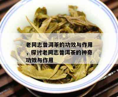 老同志享用普洱茶的健益处：科学研究支持的全面解析