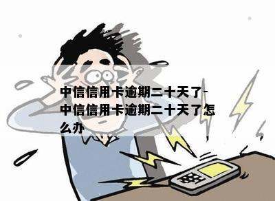 中信信用卡逾期二十天会怎样