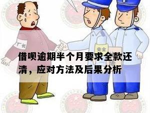 处理逾期借呗还款要求，如何做到全额还清？