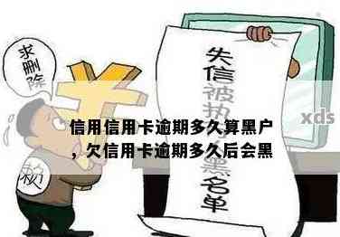 信用卡逾期两个月是否会导致信用黑名单？一个月还是多月才是关键因素！