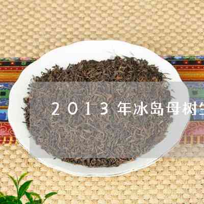 冰岛母树普洱茶测评2013