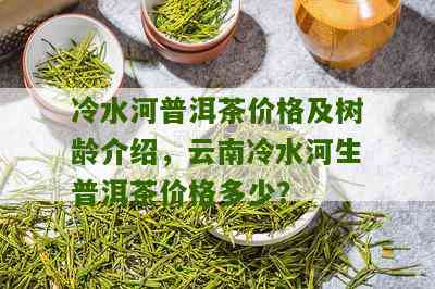 云南冷水河普洱茶多少钱一斤