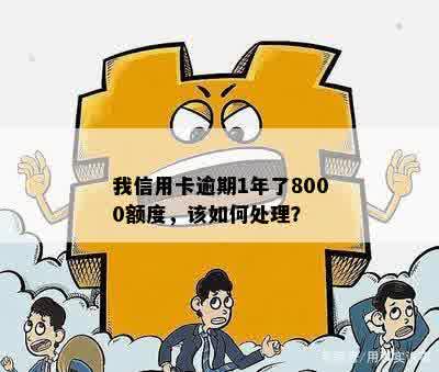 信用卡8000额度逾期到2万怎么办