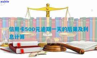 信用卡500块逾期一个月利息及处理方式全解析