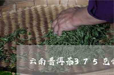 南糯山普洱茶375克：一款云南特色熟茶的价格与购买渠道详解