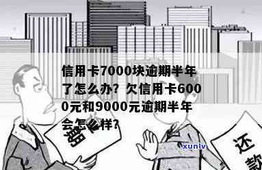 信用卡逾期一年未还款7000元，最需偿还的总金额是多少？